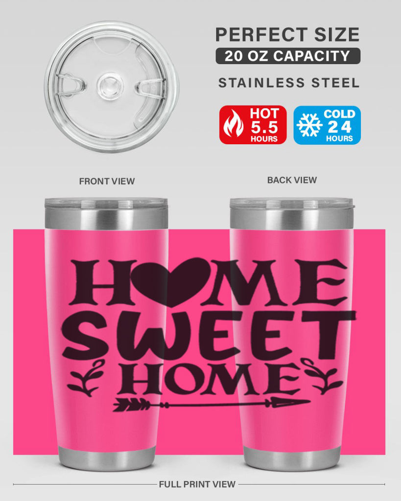 home sweet home 27#- home- Tumbler