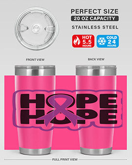 hope 165#- alzheimers- Tumbler