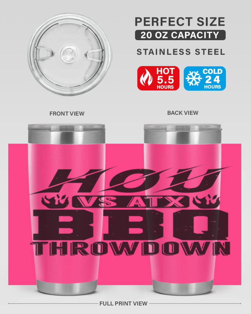 hou vs atx bbq 42#- bbq- Tumbler