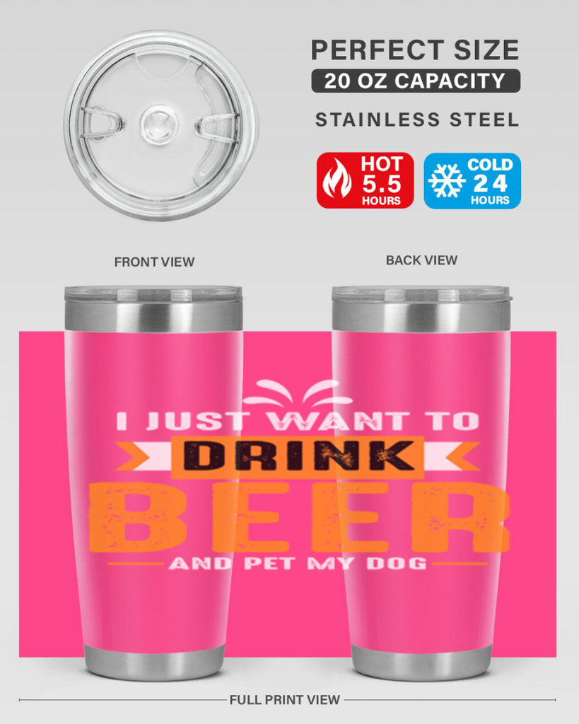 i just want drink beer 151#- beer- Tumbler