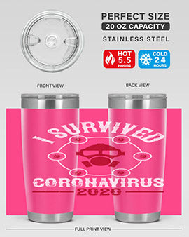 i survived coronavirus Style 32#- corona virus- Cotton Tank