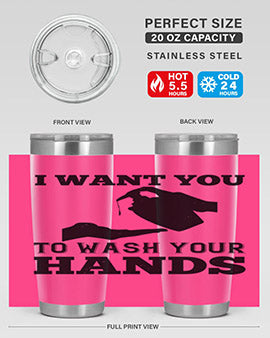 i want you to wash your hands Style 31#- corona virus- Cotton Tank