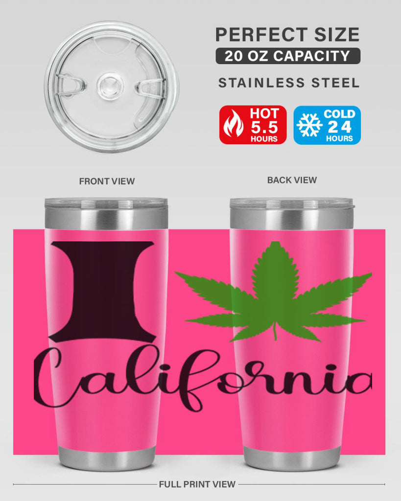 i weed california 133#- marijuana- Tumbler