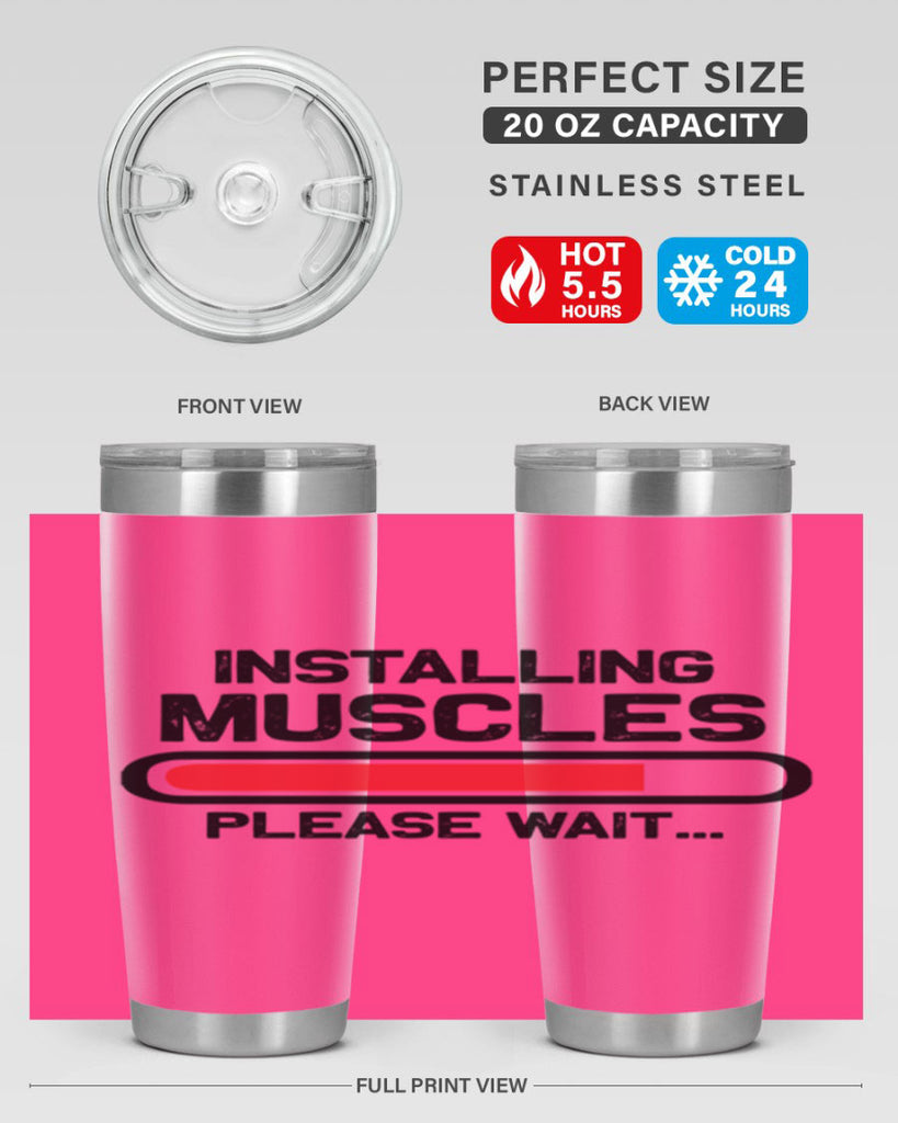 installing muscles please wait 7#- gym- Tumbler