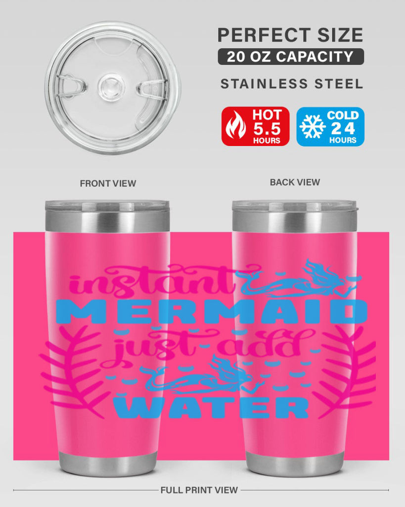 instant mermaid just add water 266#- mermaid- Tumbler