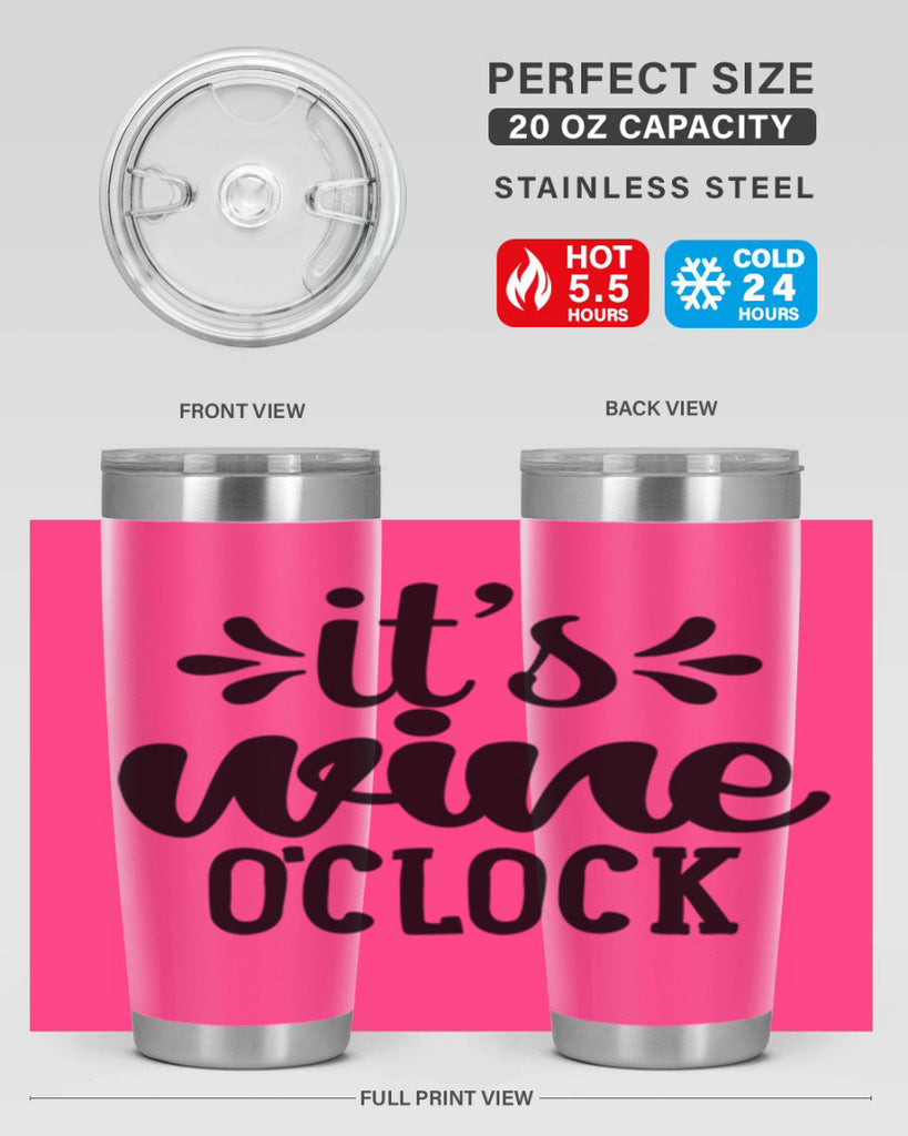 it is wine oclock 190#- wine- Tumbler