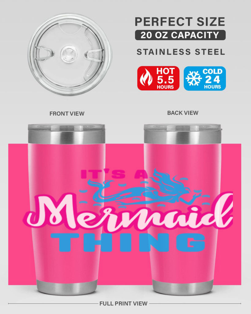 its a mermaid thing 277#- mermaid- Tumbler