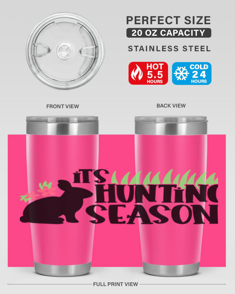 its hunting season 19#- easter- Tumbler