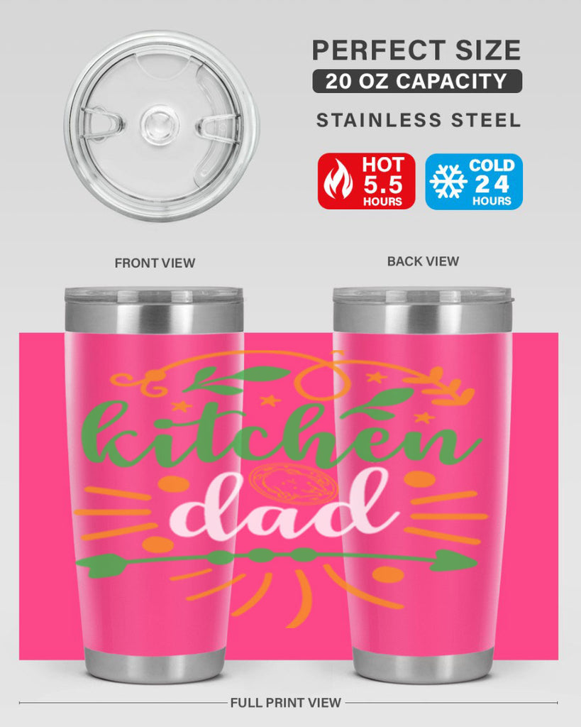 kitchen dad 85#- fathers day- Tumbler