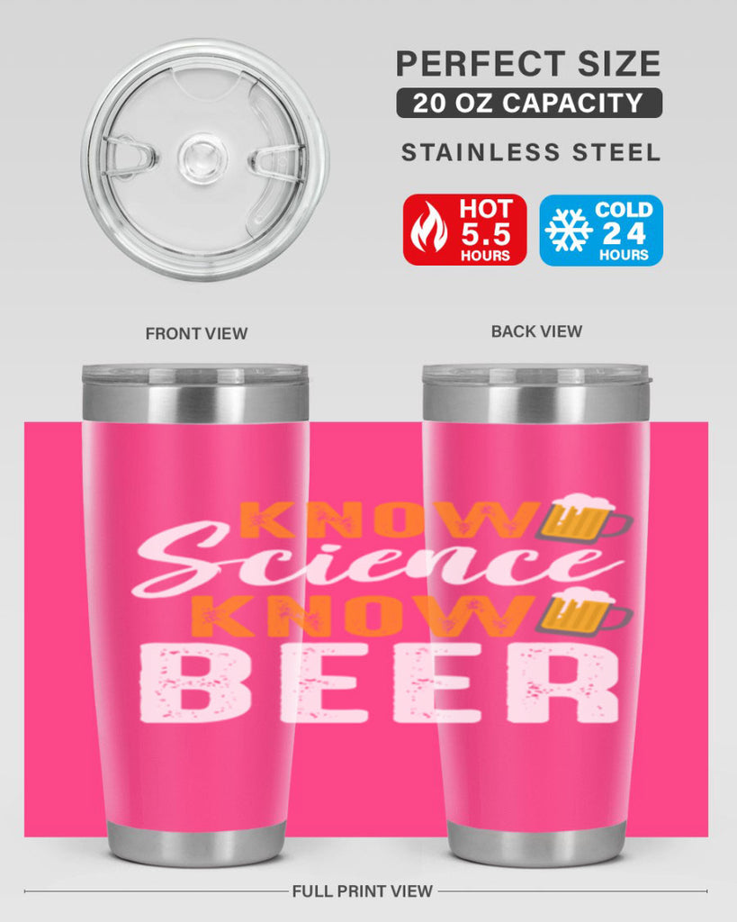 know science know beer 148#- beer- Tumbler