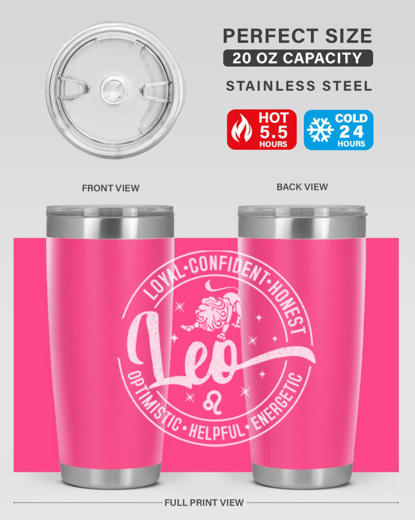 leo 286#- zodiac- Tumbler