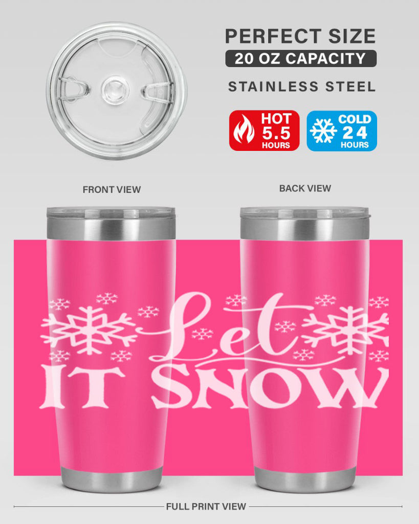 let it snow 26#- kitchen- Tumbler
