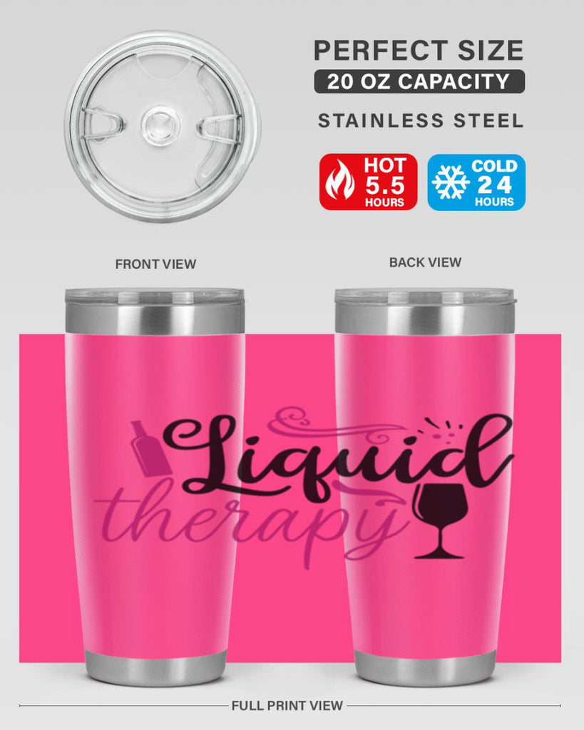 liquid therapy 185#- wine- Tumbler