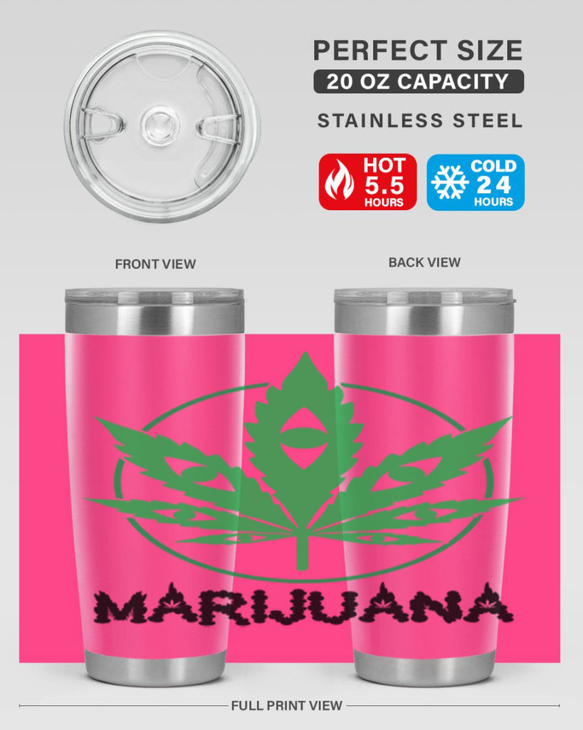 marijuana 198#- marijuana- Tumbler