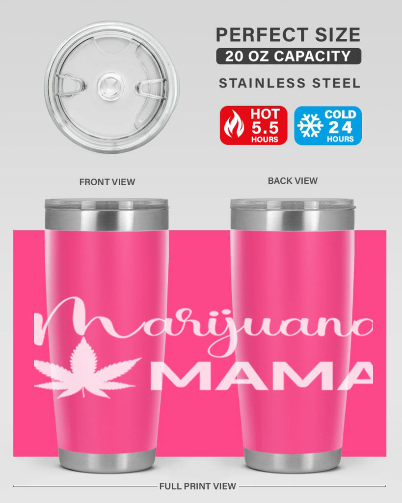 marijuana mama 203#- marijuana- Tumbler