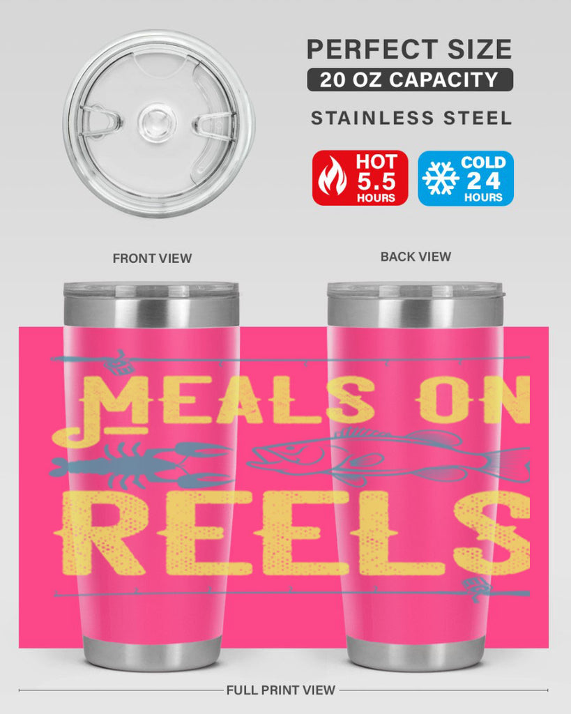 meals on reels 241#- fishing- Tumbler