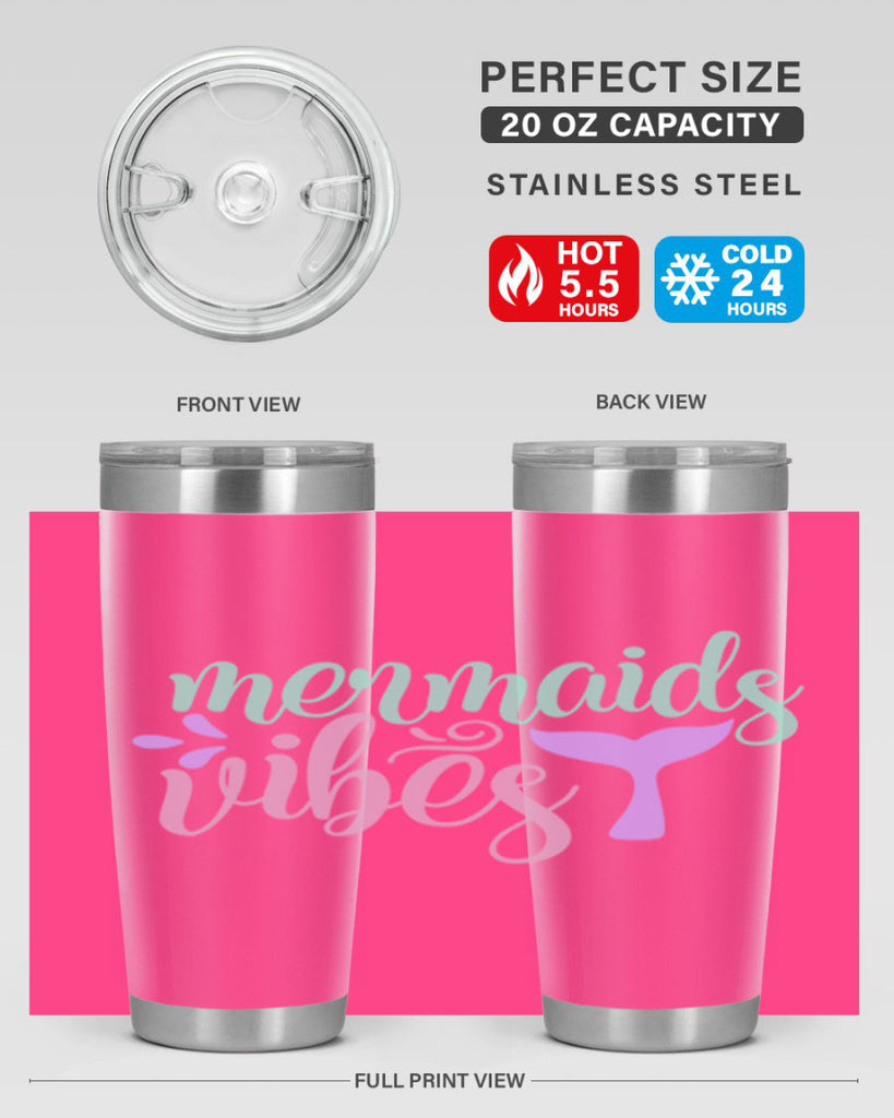 mermaids vibes 5#- mermaid- Tumbler