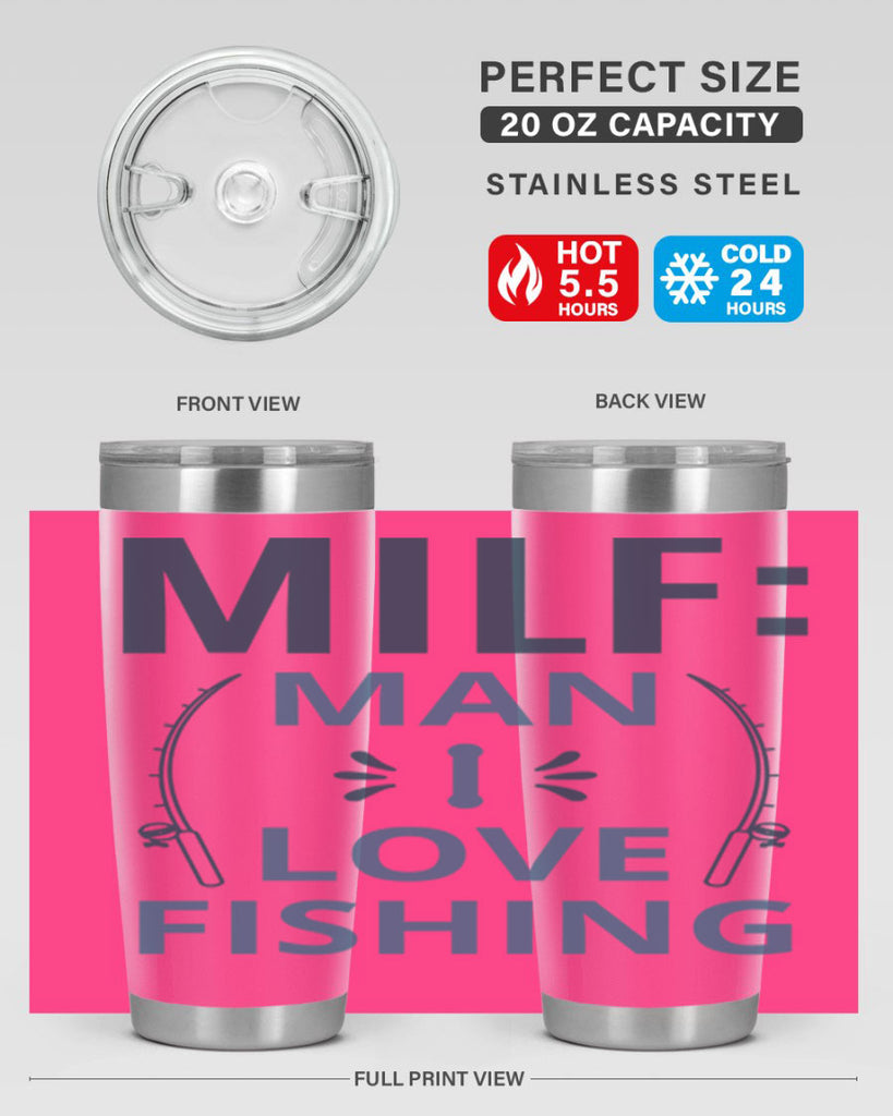 milf man 51#- fishing- Tumbler