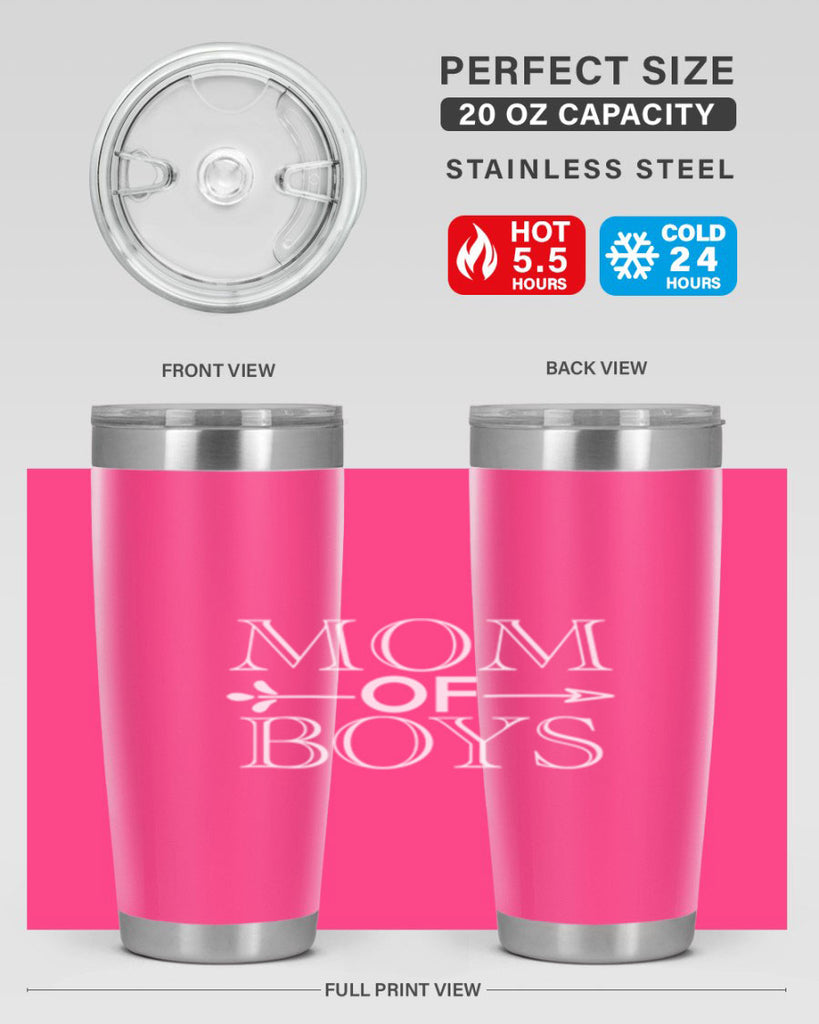 mom of boys 429#- mom- Tumbler