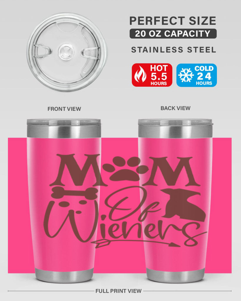 mom of wieners 428#- mom- Tumbler