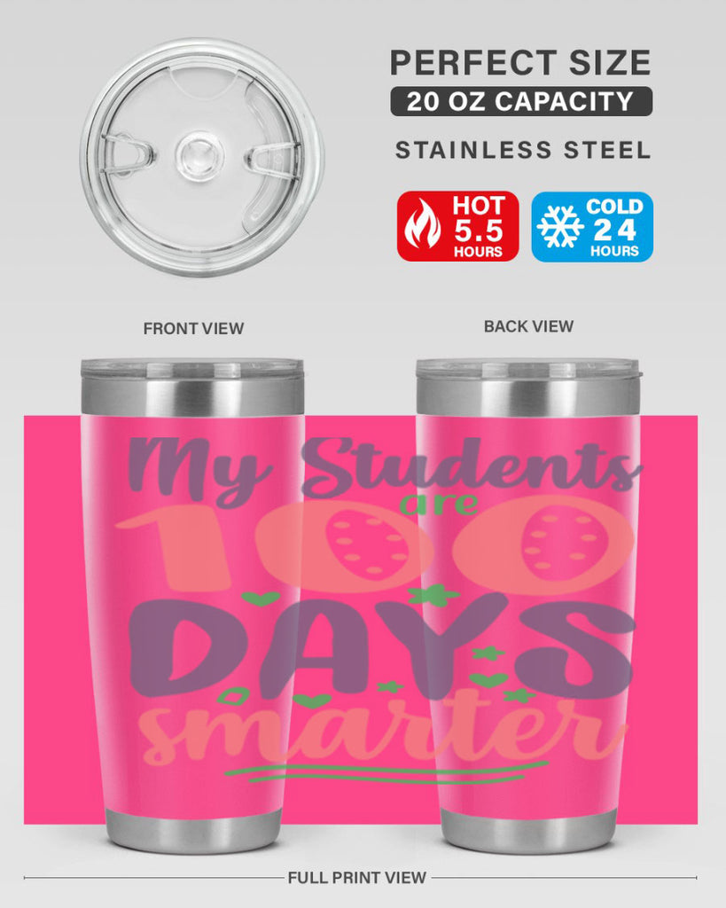 my student are 100 days 14#- 100 days of school- Tumbler