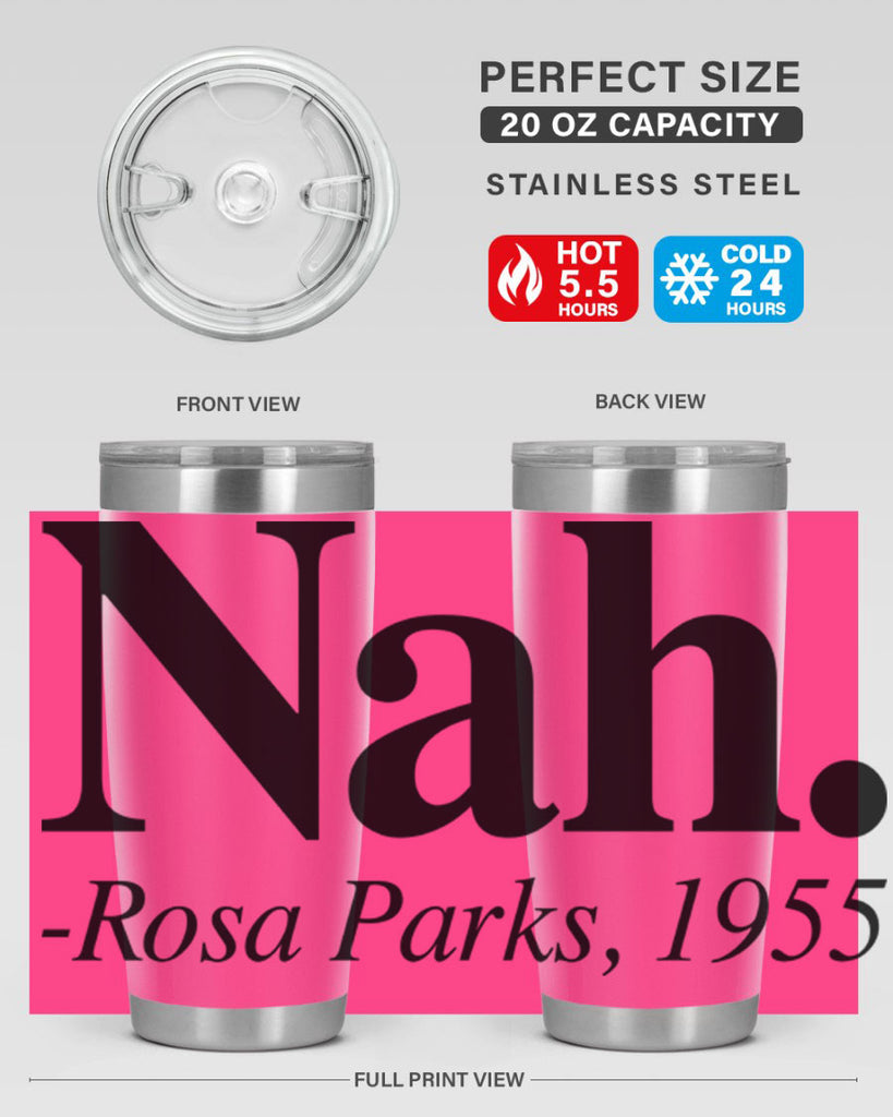 nah rosa parks 65#- black words phrases- Cotton Tank