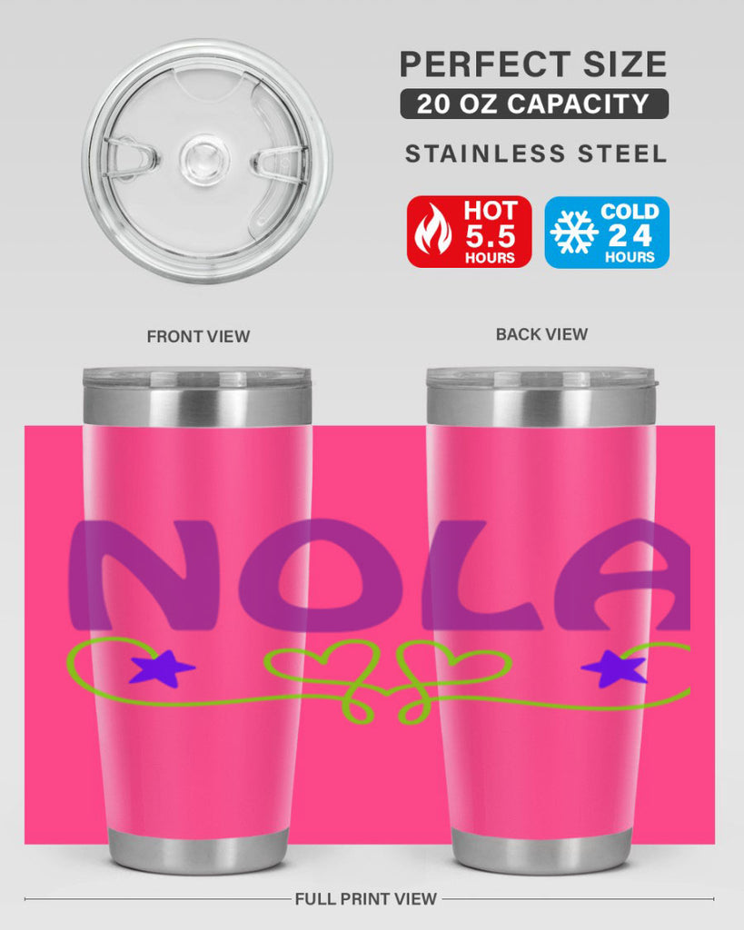 nola 5#- mardi gras- Tumbler