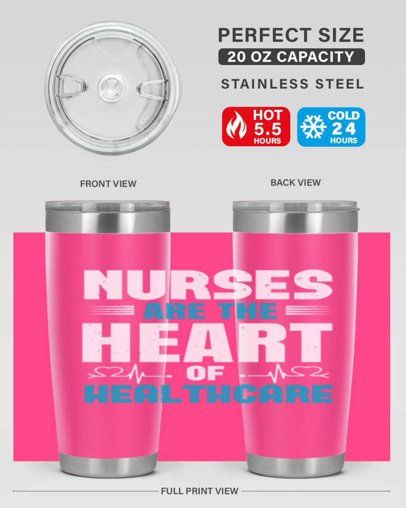 nurse are are heart healthcare Style 287#- nurse- tumbler