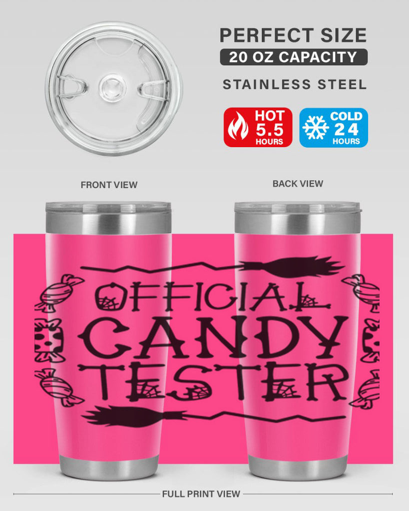 official candy tester 40#- halloween- Tumbler