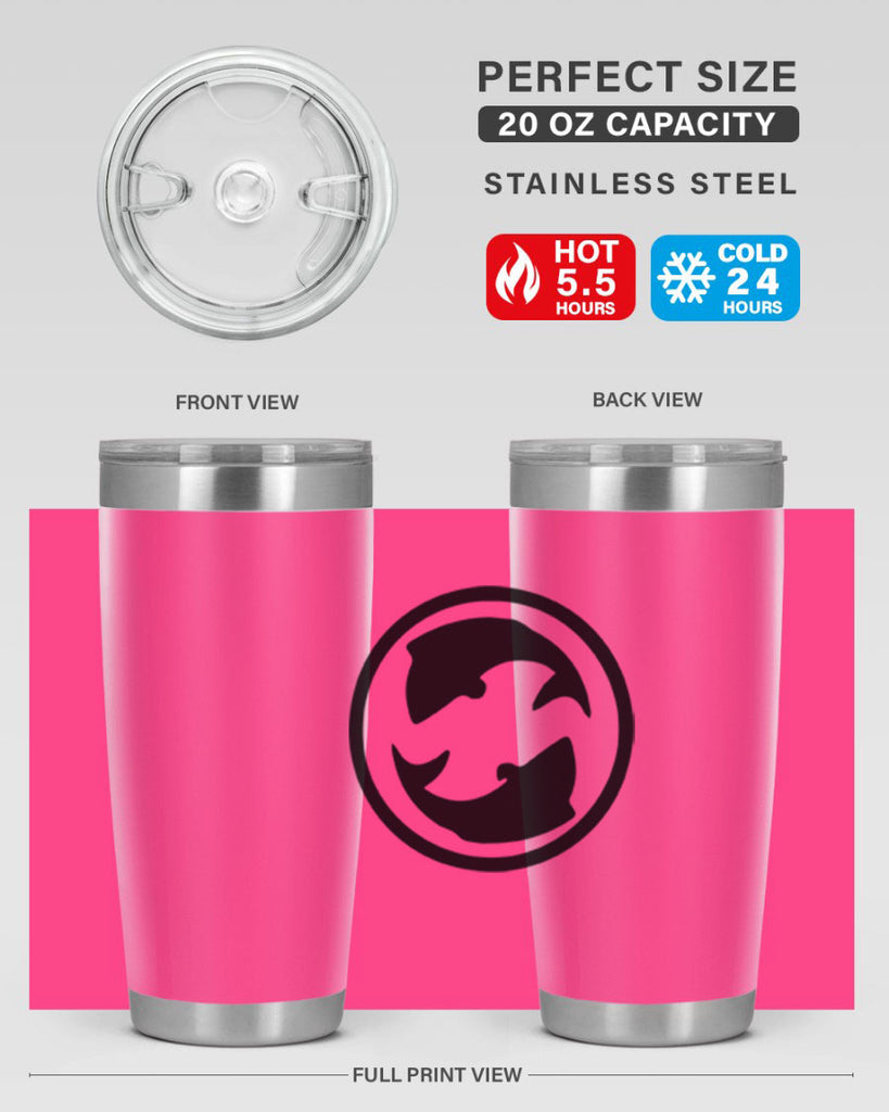 pisces 351#- zodiac- Tumbler