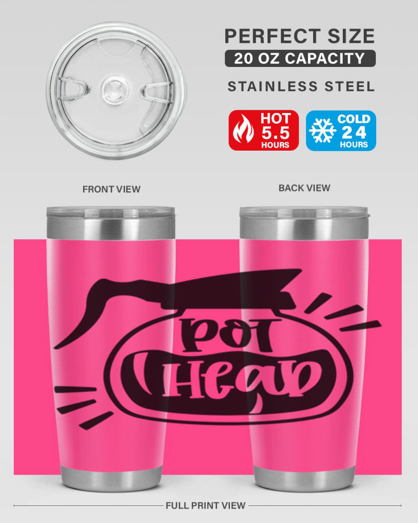 pot head 44#- coffee- Tumbler