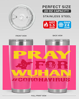 pray for wuhan coronavirus Style 27#- corona virus- Cotton Tank