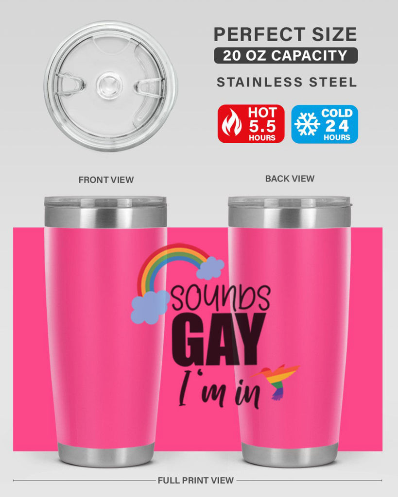 pride sound 45#- lgbt- Tumbler