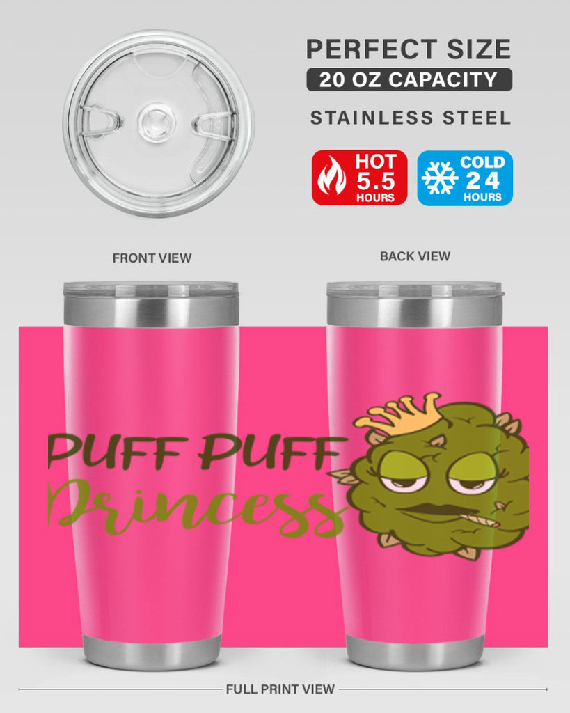 puff puff princess 220#- marijuana- Tumbler