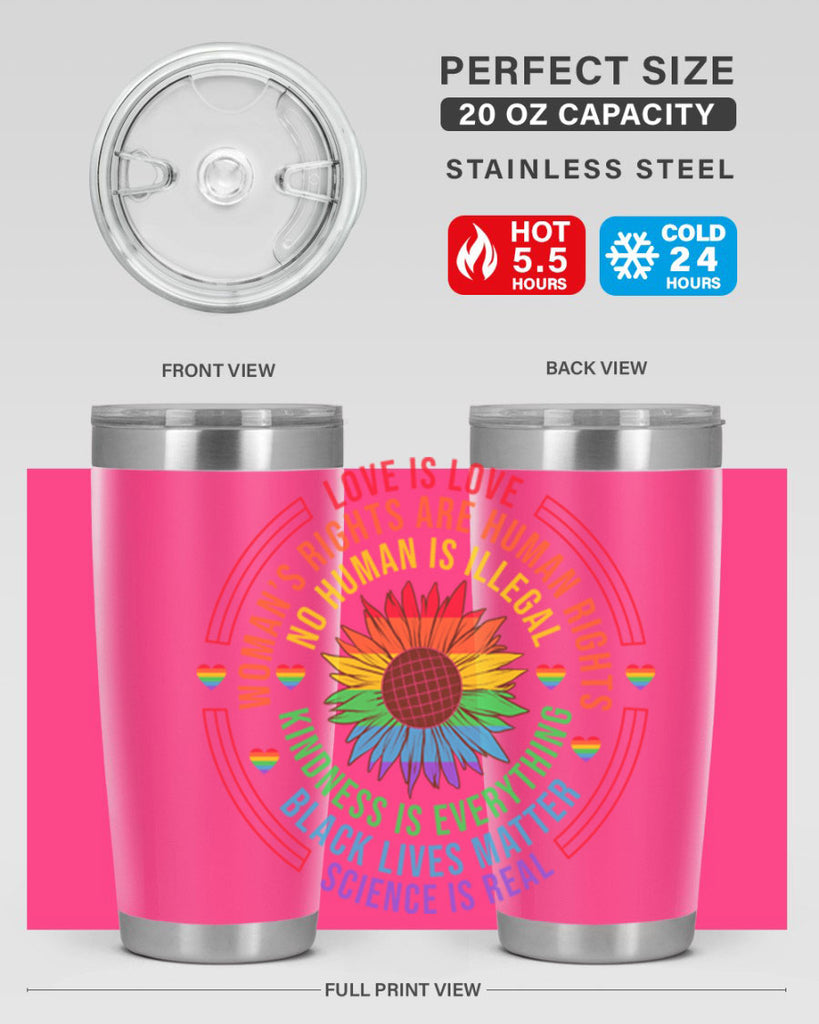 rainbow lgbt pride flower lgbt 27#- lgbt- Tumbler