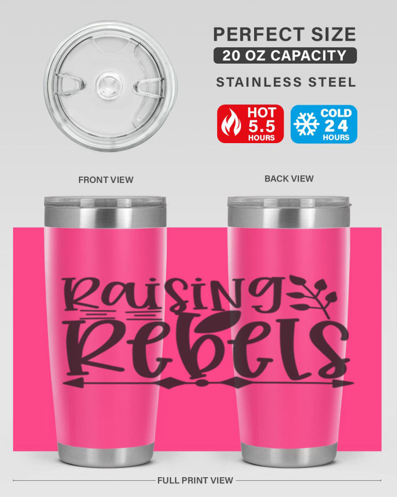 raising rebels 369#- mom- Tumbler