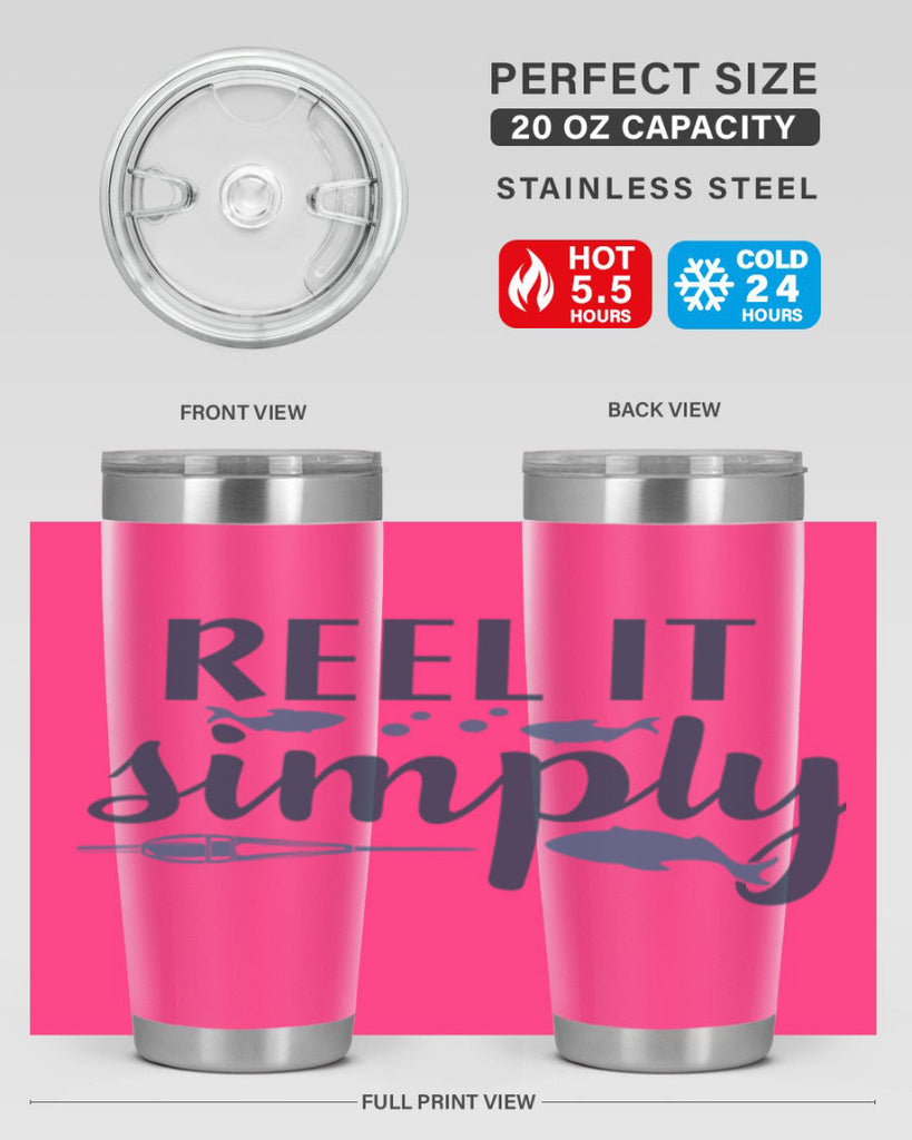 reel it 42#- fishing- Tumbler