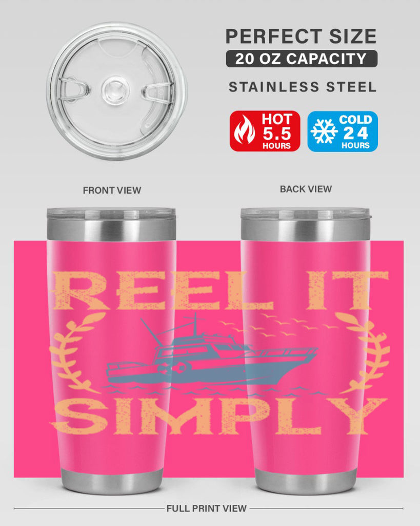 reel it simply 239#- fishing- Tumbler