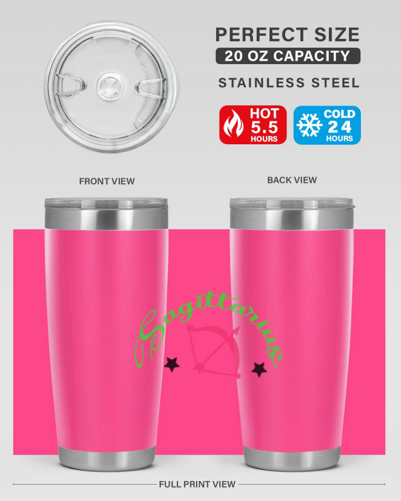 sagittarius 404#- zodiac- Tumbler