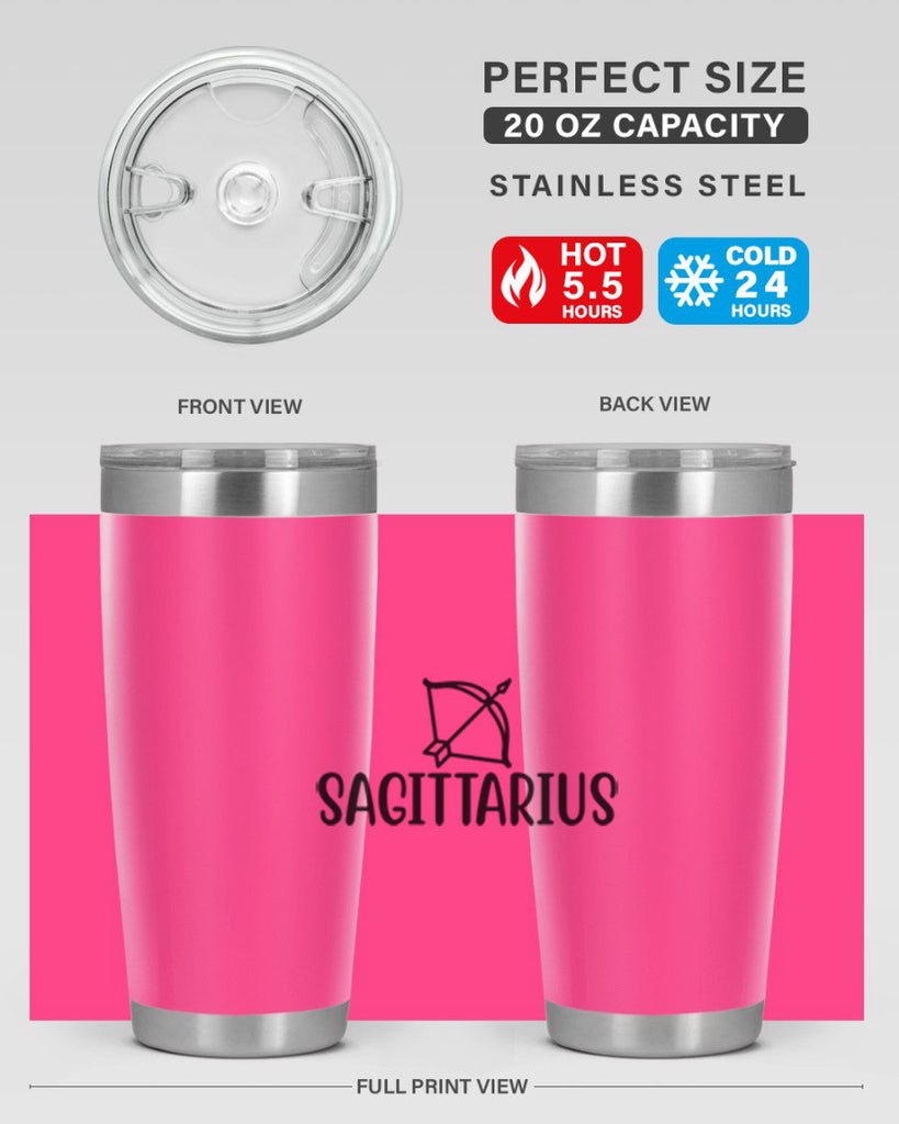 sagittarius 405#- zodiac- Tumbler