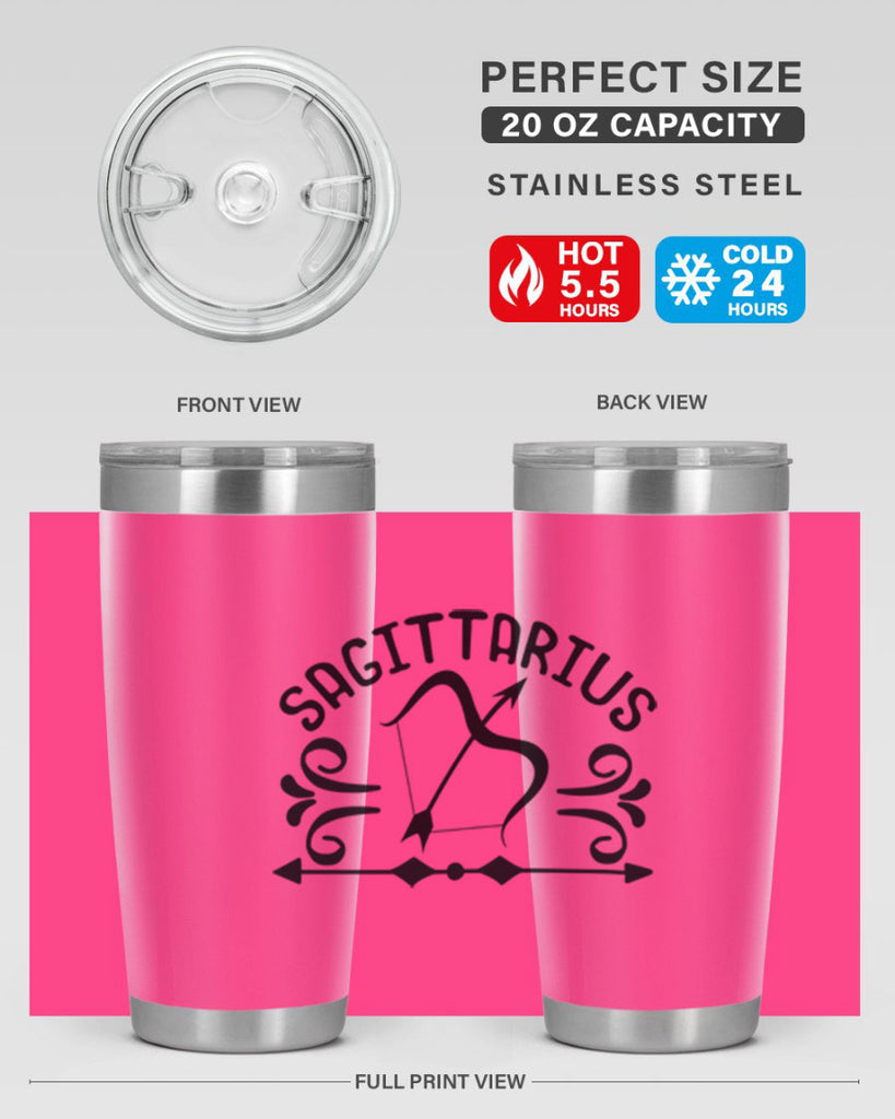 sagittarius 409#- zodiac- Tumbler