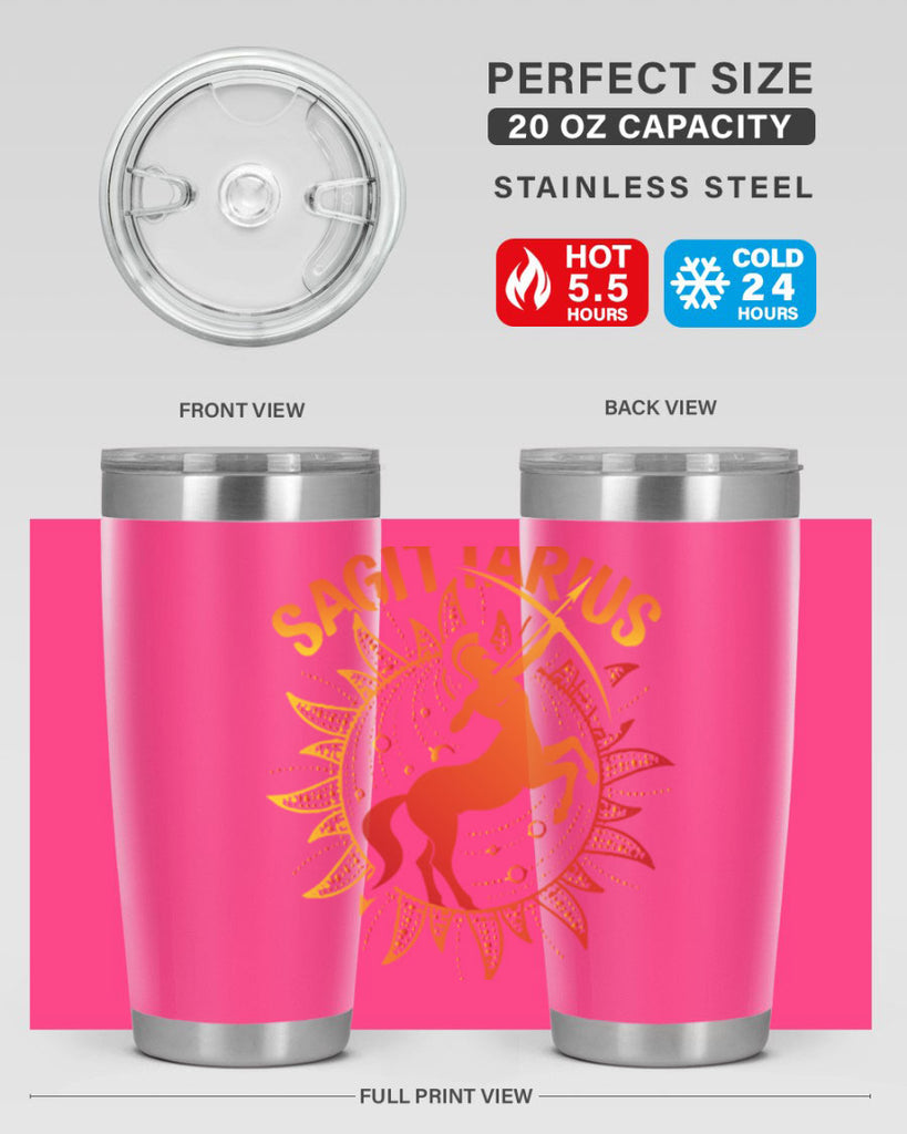 sagittarius 415#- zodiac- Tumbler