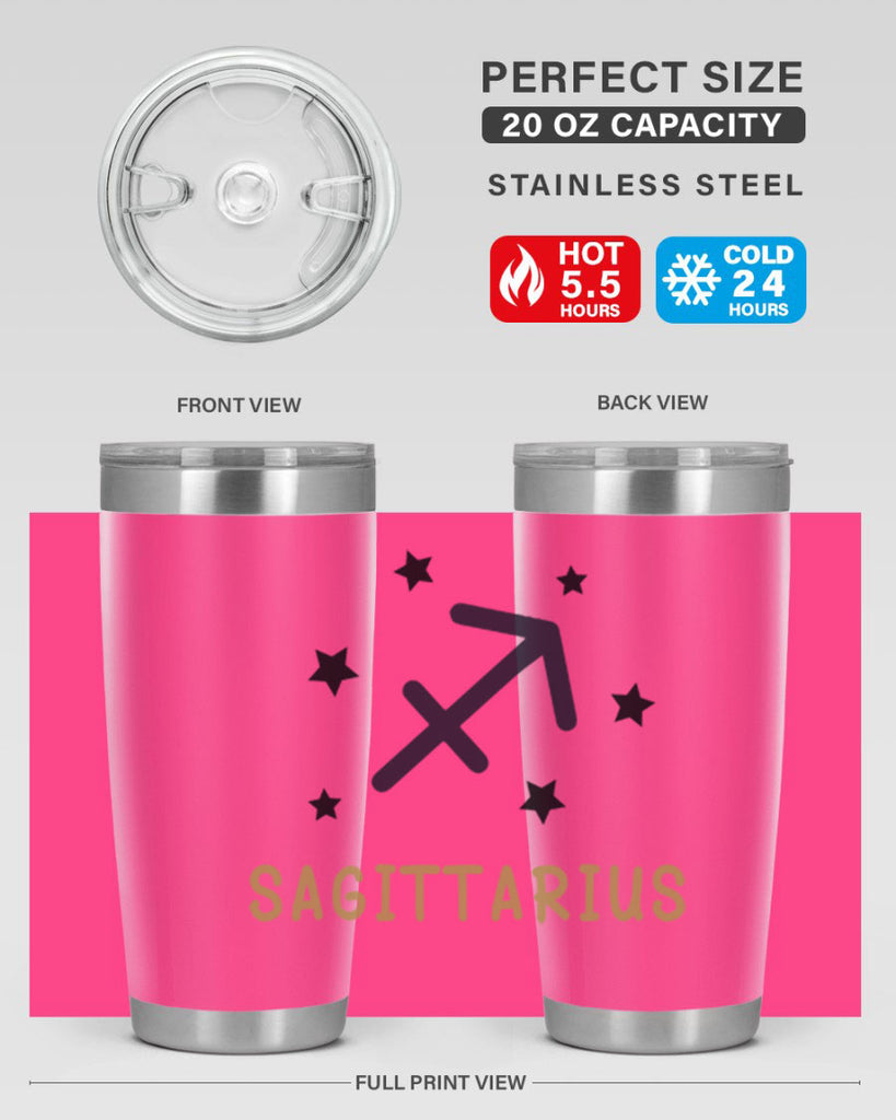 sagittarius 422#- zodiac- Tumbler