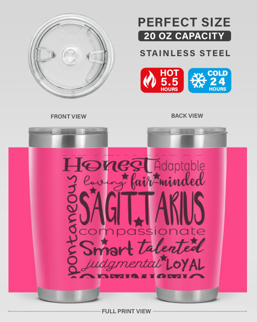 sagittarius 571#- zodiac- Tumbler