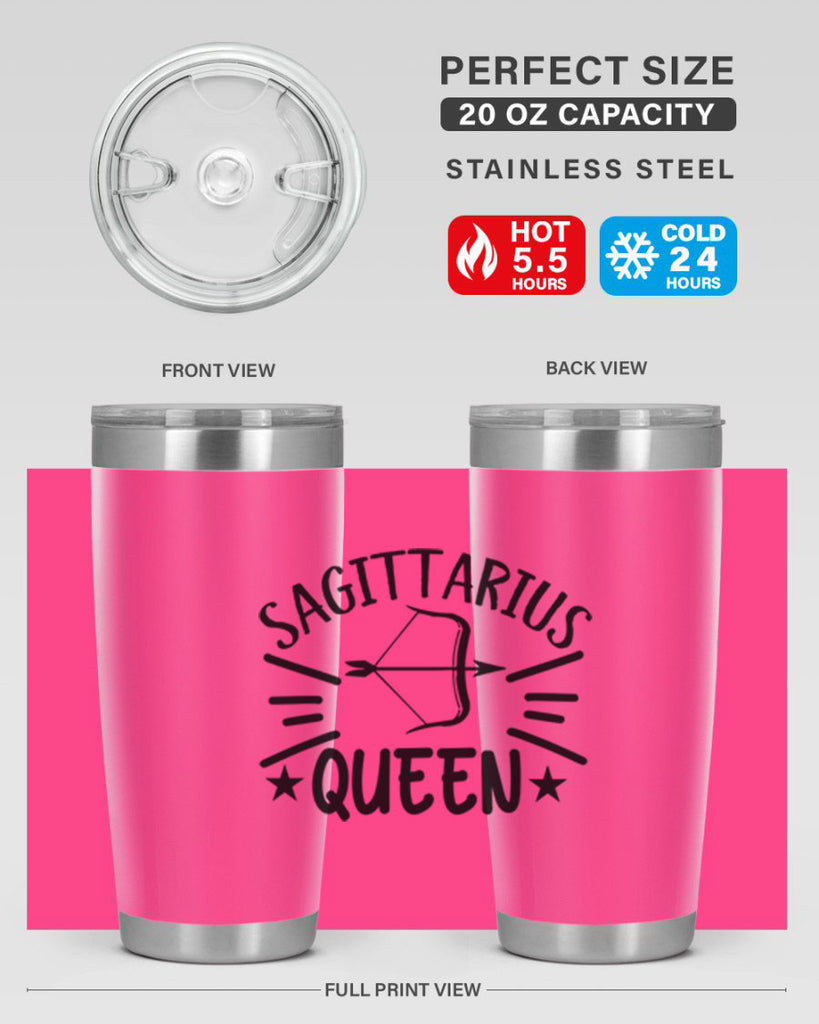 sagittarius queen 411#- zodiac- Tumbler