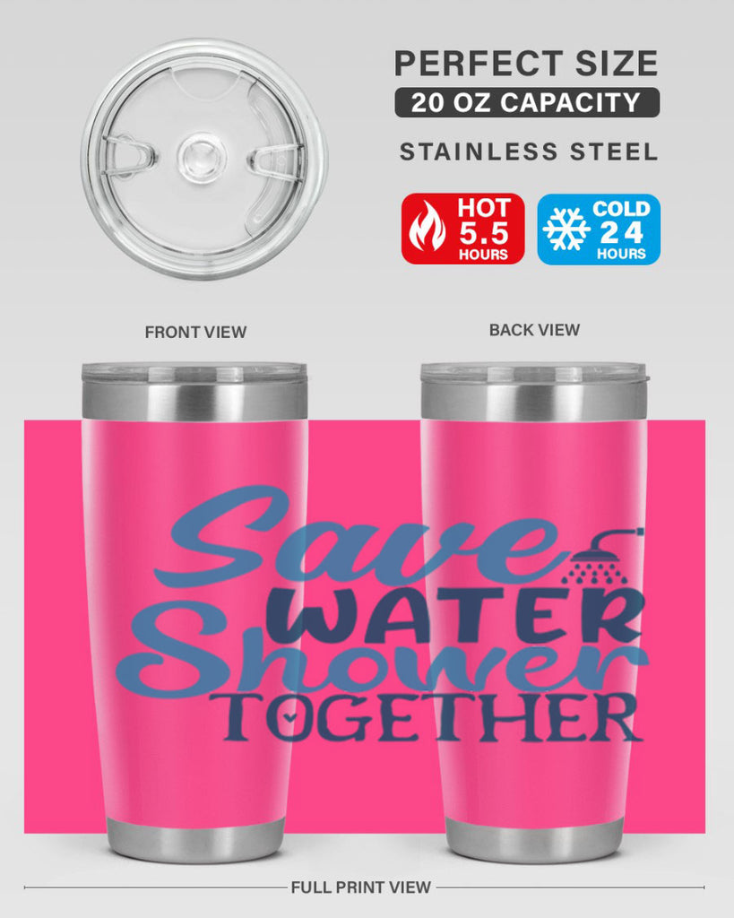 save water shower together 60#- bathroom- Tumbler