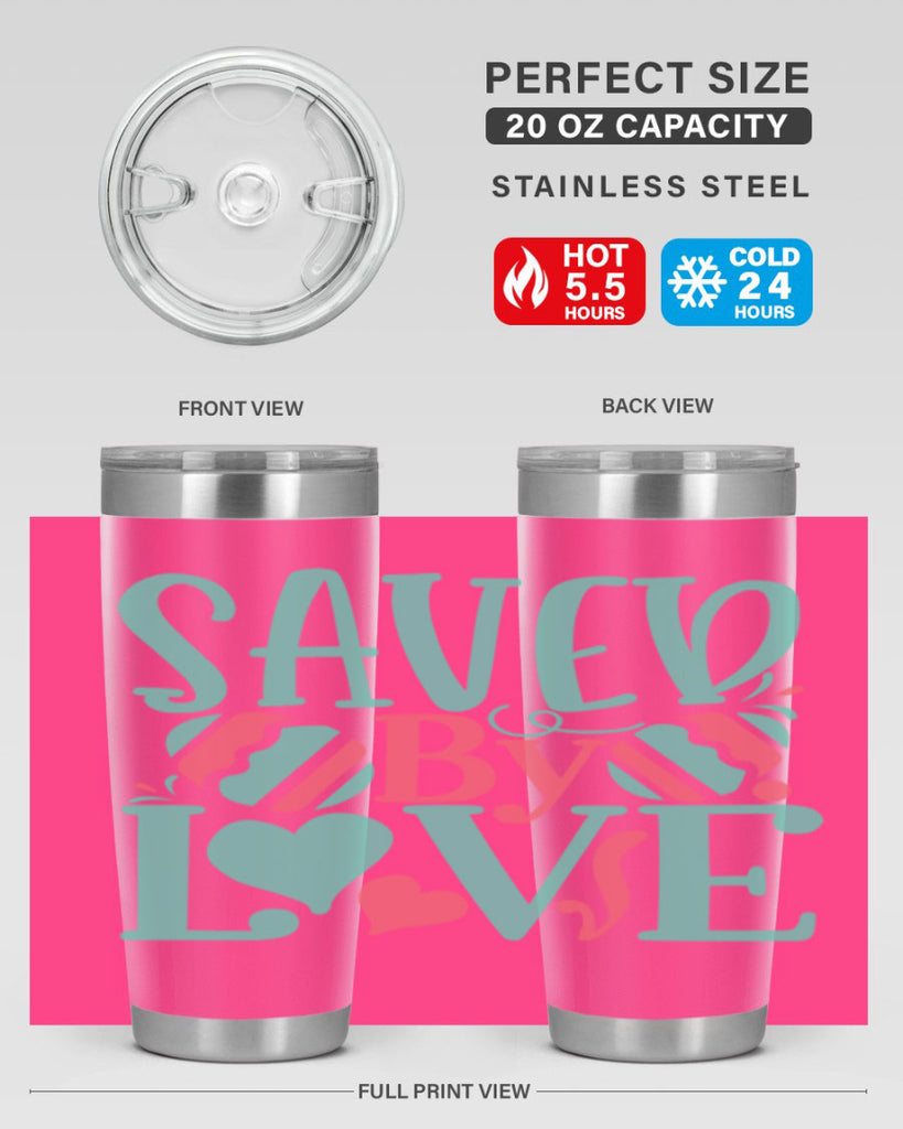 saved by love 106#- easter- Tumbler