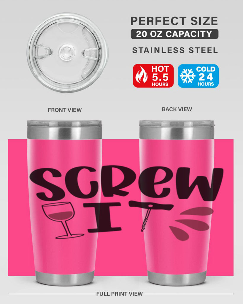 screw it 29#- wine- Tumbler