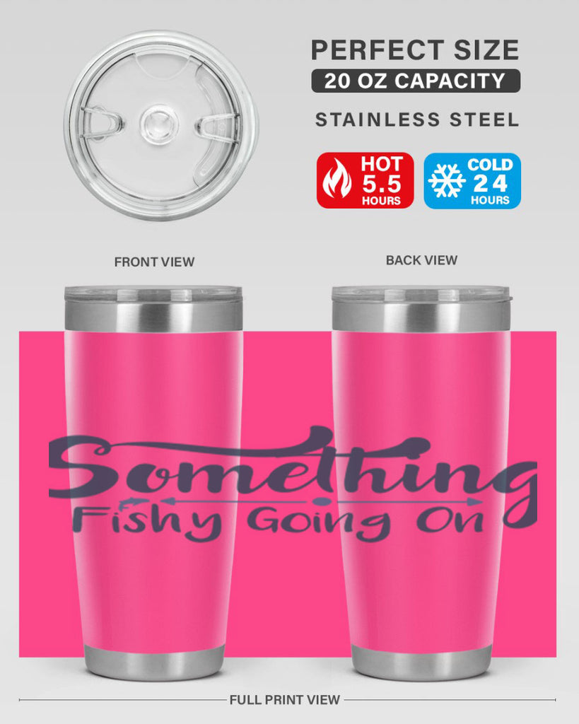 something 36#- fishing- Tumbler