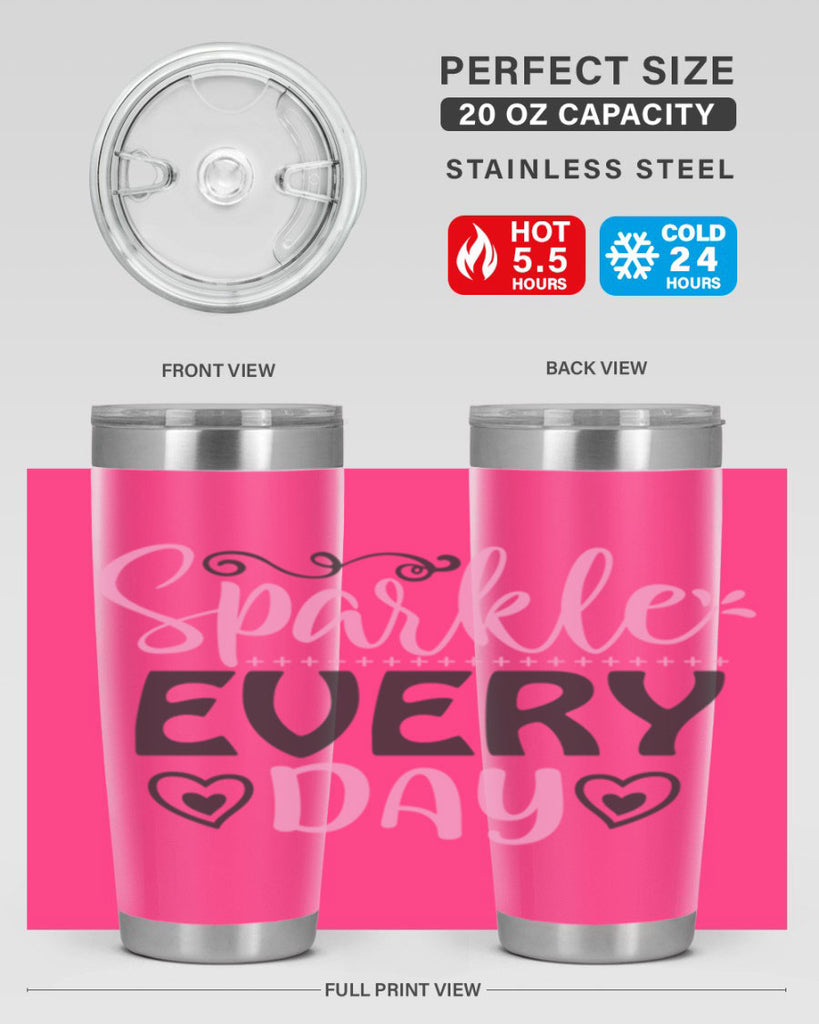 sparkle every day Style 1#- make up- Tumbler